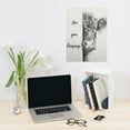 thumbnail image 6 of WFSposter Black and White Framed Canvas Print Bathroom Decor Wall Art Highland Cow Bathroom Wall Art,12x16In, 6 of 6