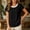 Black, variant on Light Blue Going Out Tops for Women Trendy Summer Crew Neck Casual Pull-On Pullover T-Shirts Tops for Women Trendy,S