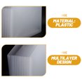 thumbnail image 3 of OULII 1Pack Retractable Plastic File Organizer For Office Supplies And University Essentials 12.69X10.02X0.79in, 3 of 8