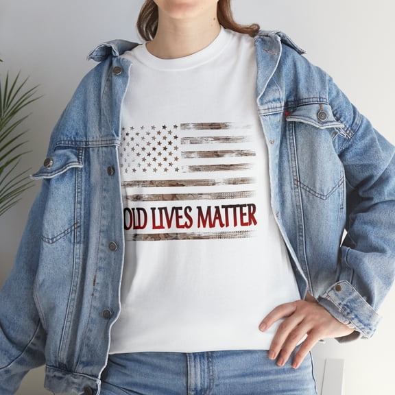 Old Lives Matter 40th 50th 60th 70th Birthday T-Shirt
