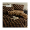 thumbnail image 4 of Zhuge Bed Sheets Set, Bedding Sheets Pillowcases Kit, Twin Bed Set, Hotel Bedding, Home Decor(Brown), 4 of 4