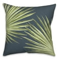 thumbnail image 2 of Creative Products Palm Leaves Blue 16 x 16 Indoor / Outdoor Pillow, 2 of 3