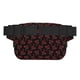 thumbnail image 3 of Fotbe Red Snake Cangurera Cuadrada con Estampado de Doble Capa, Bolsa de Cintura Ajustable Mini para Hombres y Mujeres, 3 of 9