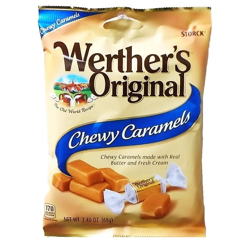 Werther's Original Creamy Caramel Filled Hard Candies, 2.4 oz