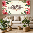 thumbnail image 6 of Women's History Month Celebration Colorful Event Decoration Banner Backdrop Perfect for Community Gathering Party Supplies Photography Props, 6 of 8