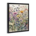 thumbnail image 4 of Stupell Industries Mixed Wild Flowers Plants & Flowers Painting Black Floater Framed Canvas Art Print Wall Art, 25 x 31, 4 of 10