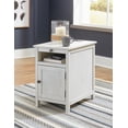 thumbnail image 2 of Signature Design by Ashley Casual Treytown Chairside End Table  Antique White, 2 of 9