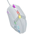 thumbnail image 1 of Ratones Ergonómicos Ópticos Gaming Mouse 1600 DPI RGB 4 Botones Rojo, 1 of 9
