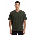 thumbnail image 4 of Intimo Men's Ribbed V-Neck Casual Short-Sleeve T-Shirt Loungewear Sleepwear, 4 of 6