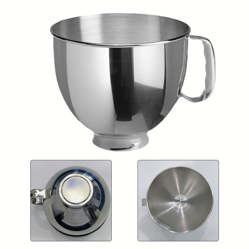 Stainless Steel Mixer Bowl For Kitchenaid 4.5 5 Qt Tilt - Temu