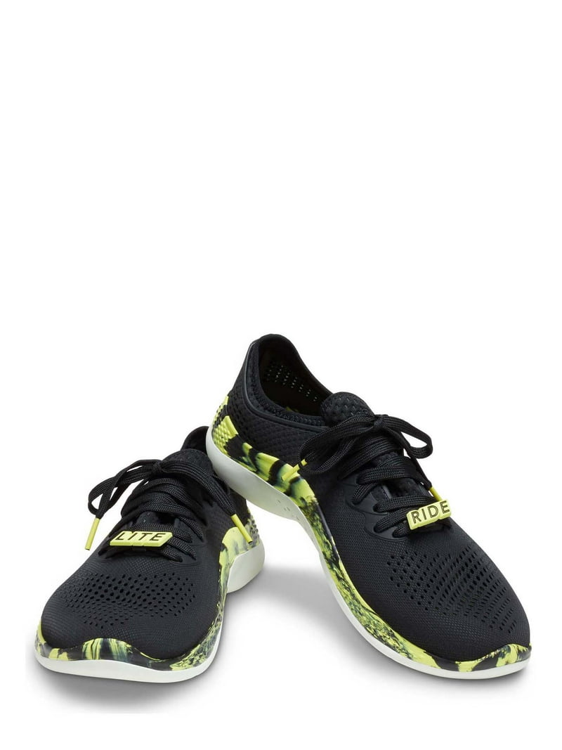Crocs LiteRide 360 Marbled Pacer Black Yellow Sneakers NEW Crocs Men main image 2