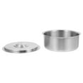 HERFIER Stainless Steel Steamed Egg Bowl with Lid 17.6 oz