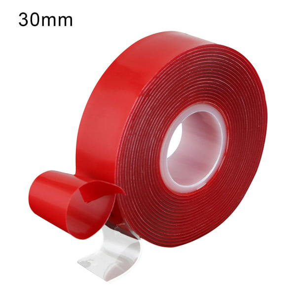 Koszal 300cm Strong Tape Temperature Resistance UV Resistant  Multifunctional Waterproof Automobile 0.8mm Double Sided Tape for Car
