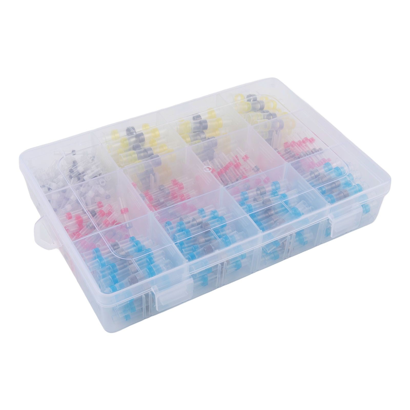 Dreamhall 800Pcs Solder Seal Sleeve Heat Shrink Electric Butt Wire Connectors Terminal Kit