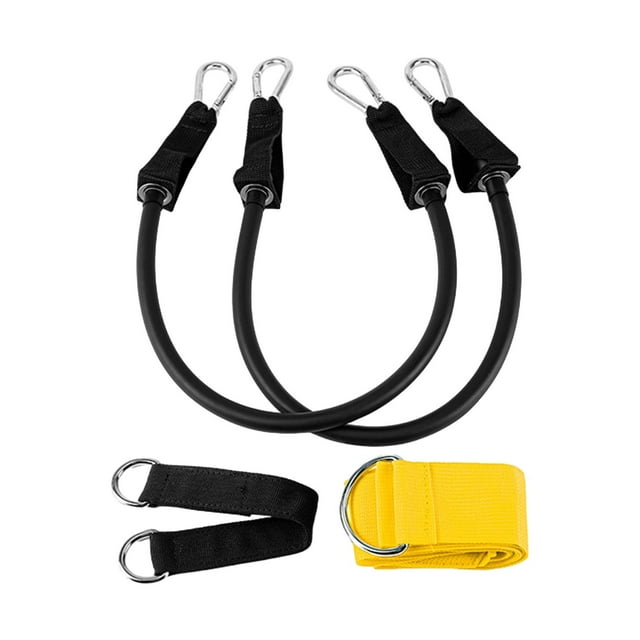 Cinturón de entrenamiento de Swing de Golf, equipo de cinturón de oscilación, herramienta de ejercicio portátil resistente, Golf Amarillo