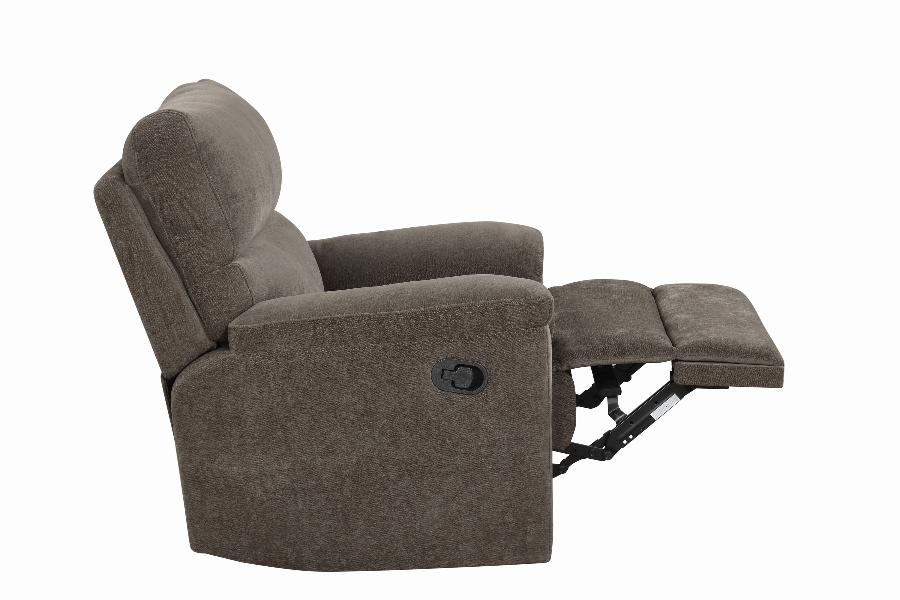 Mainstays Manual Recliner Espresso Woven Fabric