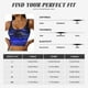 thumbnail image 5 of Fotbe Steel Skull Sujetador Deportivo Largo sin Aros para Mujer con Almohadillas y Soporte Medio, Transpirable y Absorbente, Camiseta Tipo Chaleco o Tank Top-Small, 5 of 8