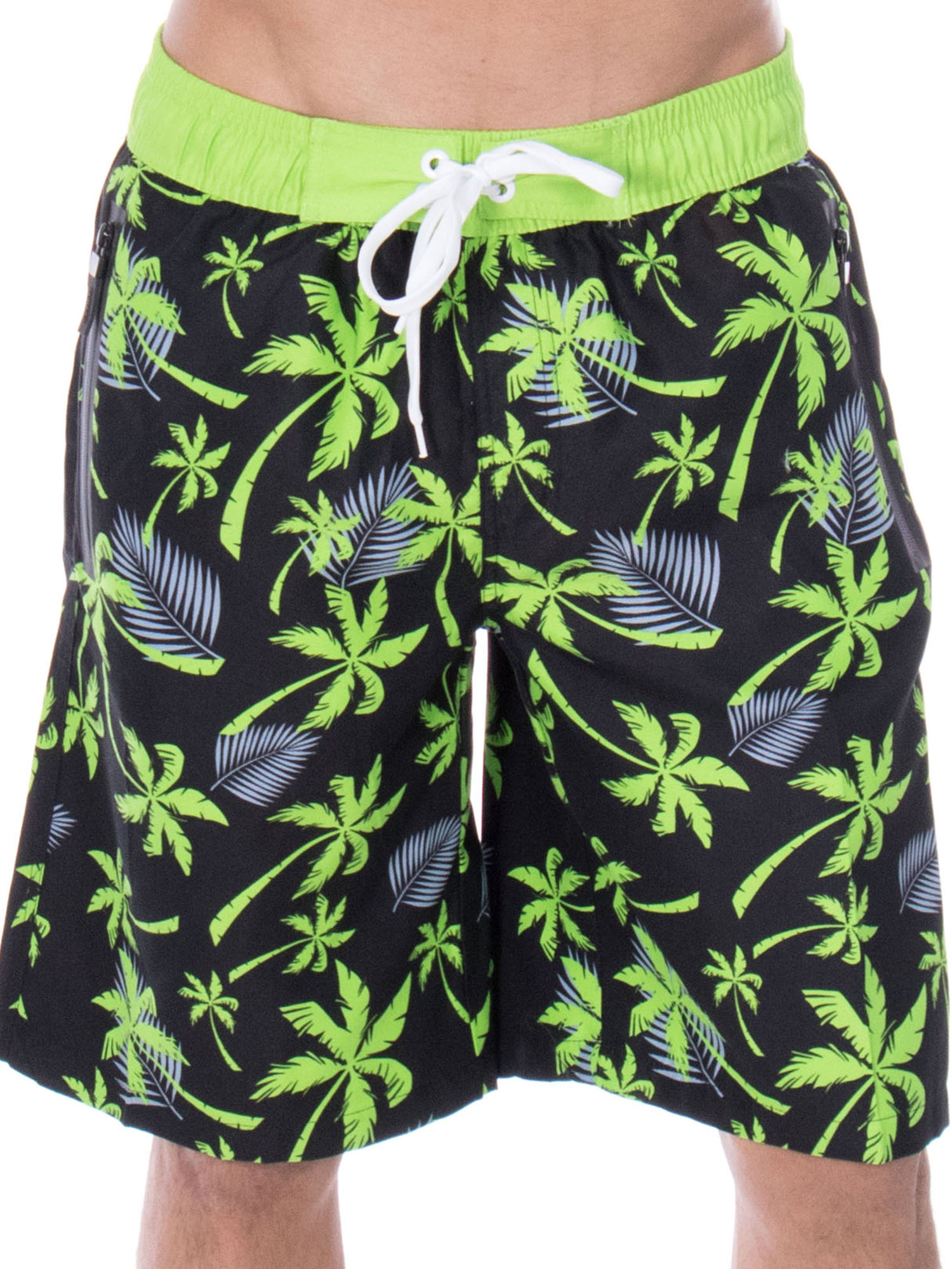 Men's Swim Trunks Mesh Lining Beachwear Board Shorts with Pockets,XLarge