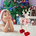 thumbnail image 2 of New Year 2023 Elk Christmas Decoration Cartoon For Home Ornaments Party Supplies Natal Navidad 18*12in Santa Claus, 2 of 11