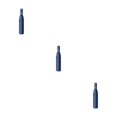 thumbnail image 3 of Thinsony Grand Revers Pliage Parapluie Bande Réfléchissant Parasol Pas Led/bleu Foncé 3Set, 3 of 6