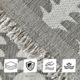 thumbnail image 2 of Smuge Sofa Cover, Couch Cover Protector Slipcover L Shape 3 Cushion Sofa Towel Sectional Throw Sofa Covers for Dogs Cats Home Decor(71"x 150", Gray White), 2 of 8