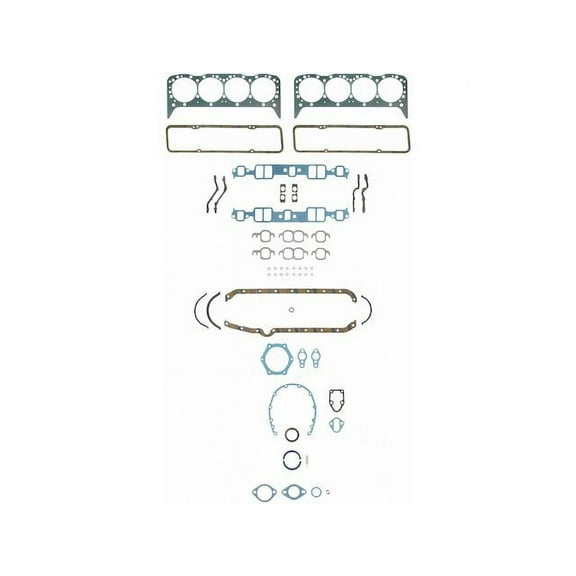 Engine Gasket Set - Compatible with 1975 - 1979 Chevy C10 5.7L V8 1976 1977 1978