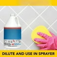 thumbnail image 6 of This 128 oz. concentrate features hydrogen peroxide to tackle stains, grime, and germs on floors, walls, appliances, and outdoor surfaces. The fast-acting formula disinfects, deodorizes, 6 of 7