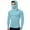 Light Blue, variant on Men's Summer Hoodies Sun Protection Face Mask Unisex Running Climbing Fishing Workout Casual Ice Slik Lightweight Plain Long Sleeve Sweatshirts S-5XL