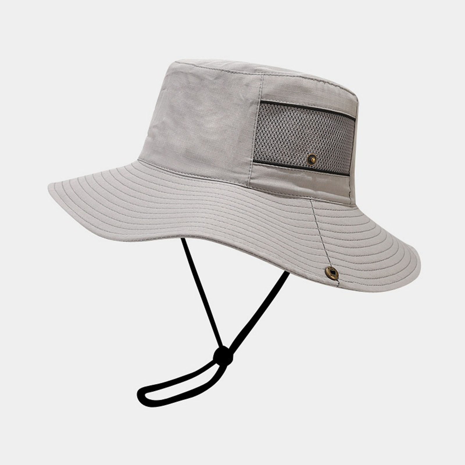 Bush Hat Men's Sun Hat 61 Breathable Wide Brim Boonie Hat