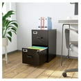 thumbnail image 2 of 2 Drawer File Cabinet with Lock,Black Metal Vertical File Cabinets for A4 Legal/Letter Size, Filing Cabinets for Home Office, Under Desk File Cabinet, Easy Assemble, 2 of 6