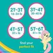 Pampers Easy Ups Training Pants, Girls, Size 4 2T-3T, 132 ct
