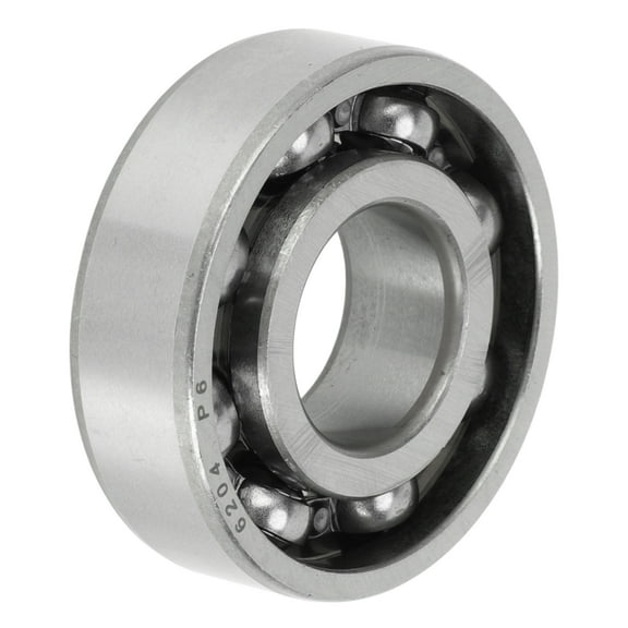 Unique Bargains 6204 Deep Groove Ball Bearings P6 20x47x14mm Lubricated Bearings Open Type Silver Tone Scooter Skateboard Wheel