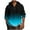 A Sky Blue, variant on Timoontee Men's Gradient Color Hooded Sweatshirts Loose Long Sleeve Quarter Button Pullover Tops Fall Casual Lightweight Workout Sweatshirts Black L