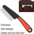 thumbnail image 5 of Mistayd Lice Comb,Stainless Steel Fine Tooth Comb Lice Comb Professional Head Lice Nit Removal Hair Comb, 5 of 5