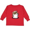 thumbnail image 3 of Inktastic KiniArt Owl Boys or Girls Long Sleeve Toddler T-Shirt, 3 of 5
