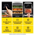 thumbnail image 3 of Horno freidora de aire multifuncional Chefman 10 Litros negro, 3 of 4