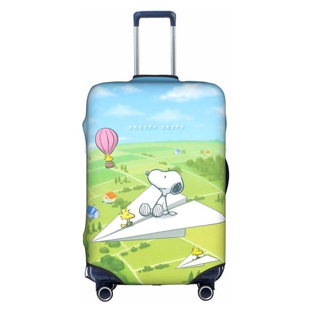 Funda De Equipaje Snoopy Lavable Protector De Maleta Antiarañazos Para De 18 A 32 Pulgadas