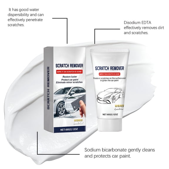 RAGUPEL Nano Sparkle Cloth Car Scratch Remover, New Nano Sparkle Cloth and Car Scratch Repair Paste, Magic Nano Cleaning Cloth Scratch Remover for Deep Scratch Repair