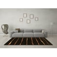 thumbnail image 3 of Ahgly Company Indoor Rectangle Abstract Brown Contemporary Area Rugs, 6' x 9', 3 of 4