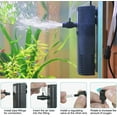 thumbnail image 6 of Aquarium Filter Pump for 5 10 20 Gallon Tank Crystal 120GPH Biochemical Filtration Submersible Betta Fish Tank Filters Quiet Air Pump w/Carbon Cartridge 2 in 1 TARARIUM, 6 of 7