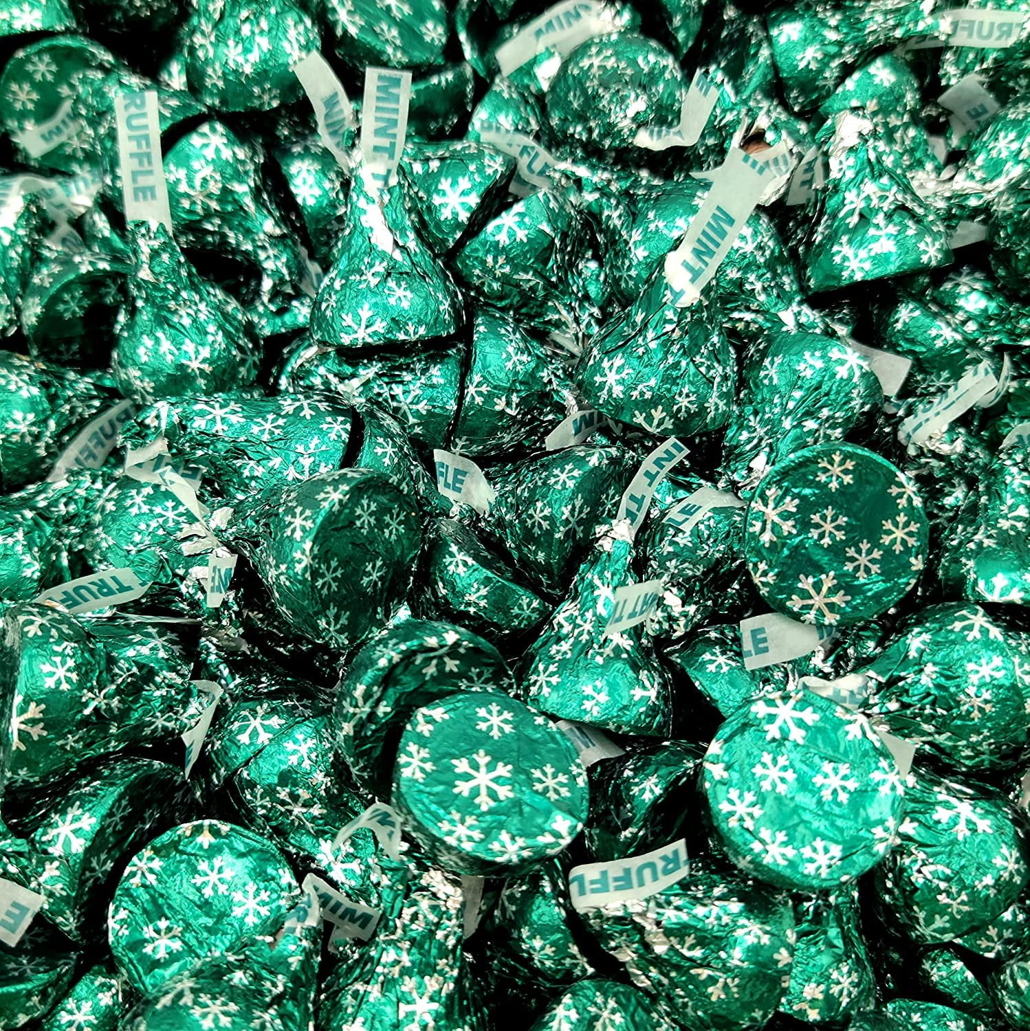 Hersheys Kisses Mint Truffle Dark Chocolate Filled with Mint Truffle