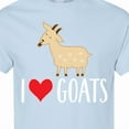 thumbnail image 4 of Inktastic Goat Cute I Love Goats Farm Animal T-Shirt, 4 of 5