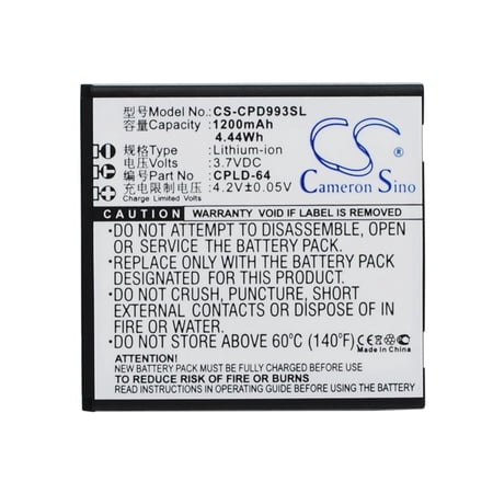 1200mAh CPLD-64 Battery for Coolpad W702 9930