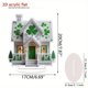 thumbnail image 3 of Pintura de trébol con diamantes para decorar la casa. Adornos de tréboles para el Día de San Patricio. Adornos acrílicos brillantes para el 17 de marzo. Decoración de adornos. Decoración del hogar. De, 3 of 9
