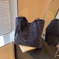thumbnail image 3 of Bolso Mano Con Asa Superior Hombro Ante para Mujer Bolsillo Externo, 3 of 9