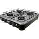 thumbnail image 1 of Parrilla Estufa De Mesa Aksi 4 Quemadores Negro Acero Inoxidable, 1 of 4