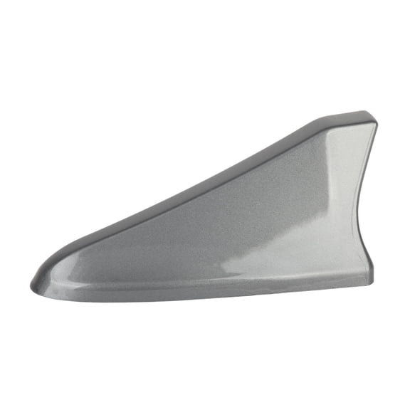 Compatible with Kia Optima Hyundai Elantra Sonata Genesis Sedan, Shark Fin Roof Antenna Cover Replacement Trim Silver ABS 6.30 Inches / 16 cm Aerodynamic Shell-silver