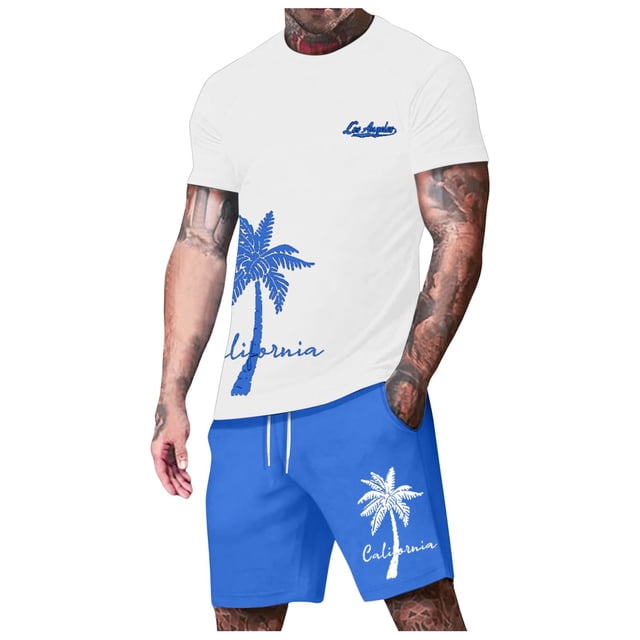 Playera Para Hombre, Camiseta De Manga Corta Holgada Con Cuello Redondo Y Estampado Informal A La Moda Para Niño Y Niña
