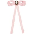 thumbnail image 1 of INSPIRE CHIC Broche de lazo preatado para mujeres con perla falsa, 1 of 5