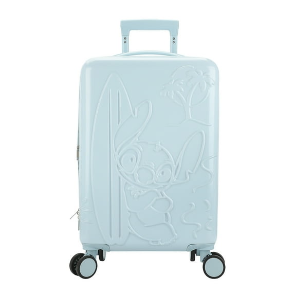 Disney Stitch With Surfboard Light Blue 22" Rolling Luggage
